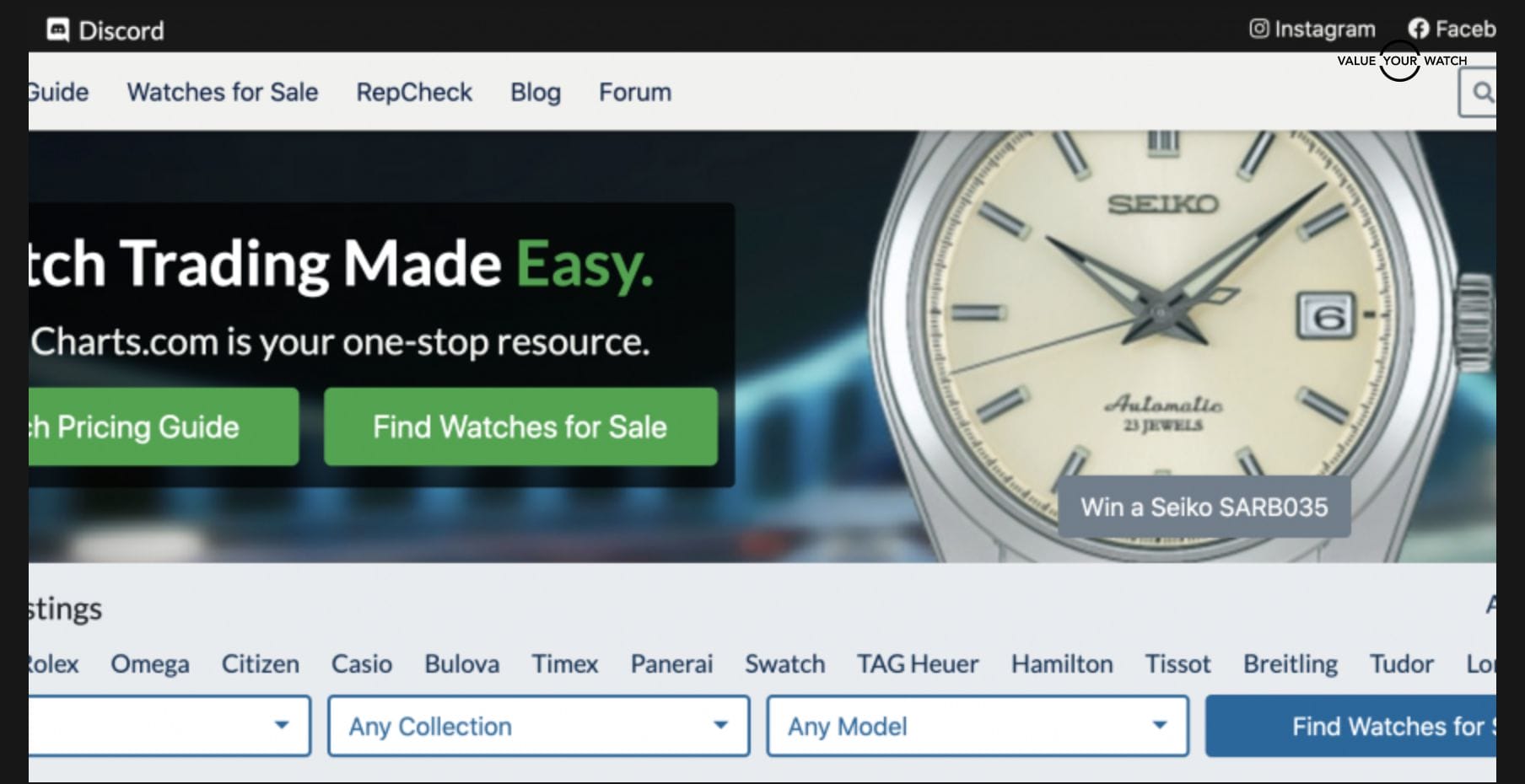 How To Set Up Value Your Watch Sellers Account