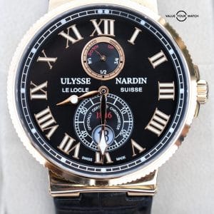 Ulysse Nardin Maxi Marine Chronometer 18k Gold 43mm 266-67