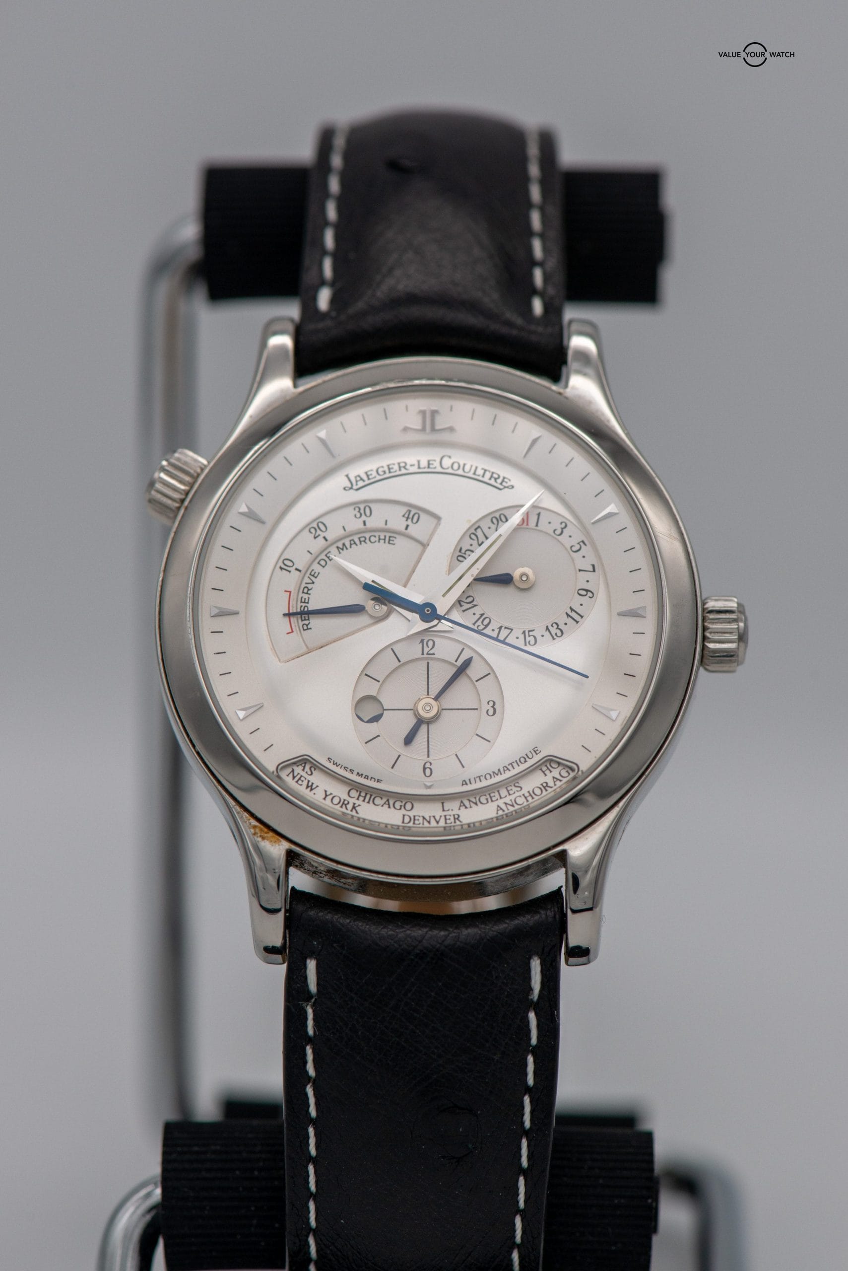 Jaeger LeCoultre Master Geographic Ref. 142.8.92 Value Your Watch