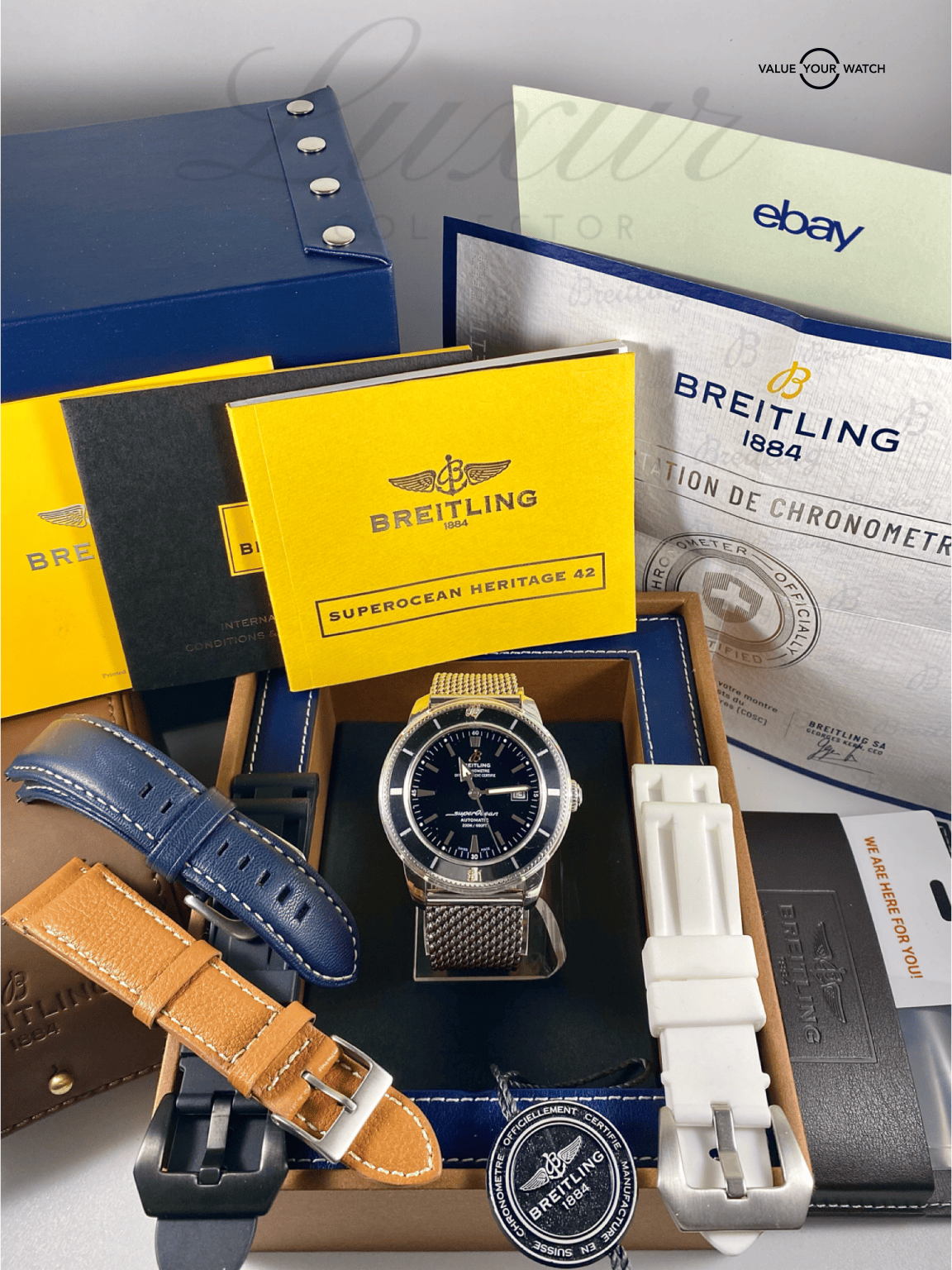 Breitling superocean discount heritage 42 a17321