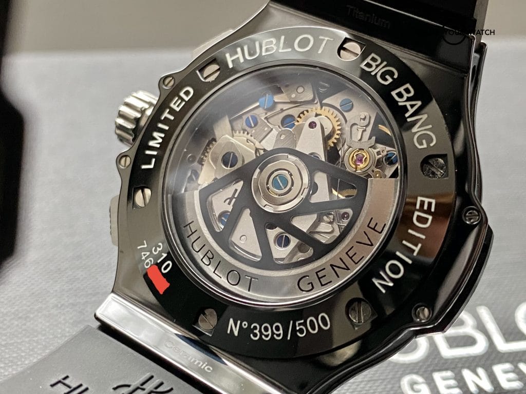 Hublot Big Bang Aero Bang Black Ceramic Titanium Box/Papers MINT! 310.CM.1110.RX - Image 7