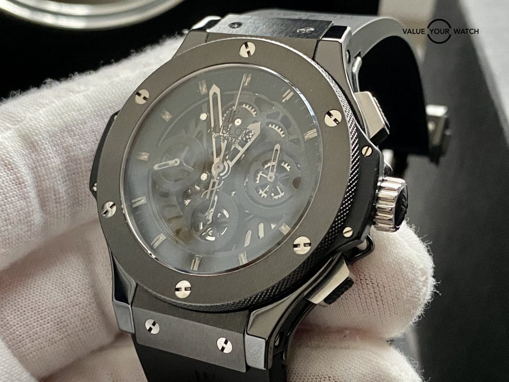Hublot Big Bang Aero Bang Black Ceramic Titanium Box/Papers MINT! 310.CM.1110.RX - Image 10