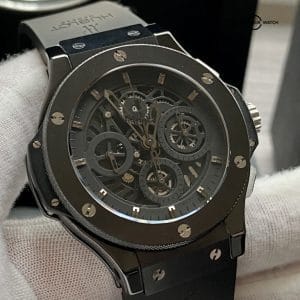 Hublot Big Bang Aero Bang Black Ceramic Titanium Box/Papers MINT! 310.CM.1110.RX
