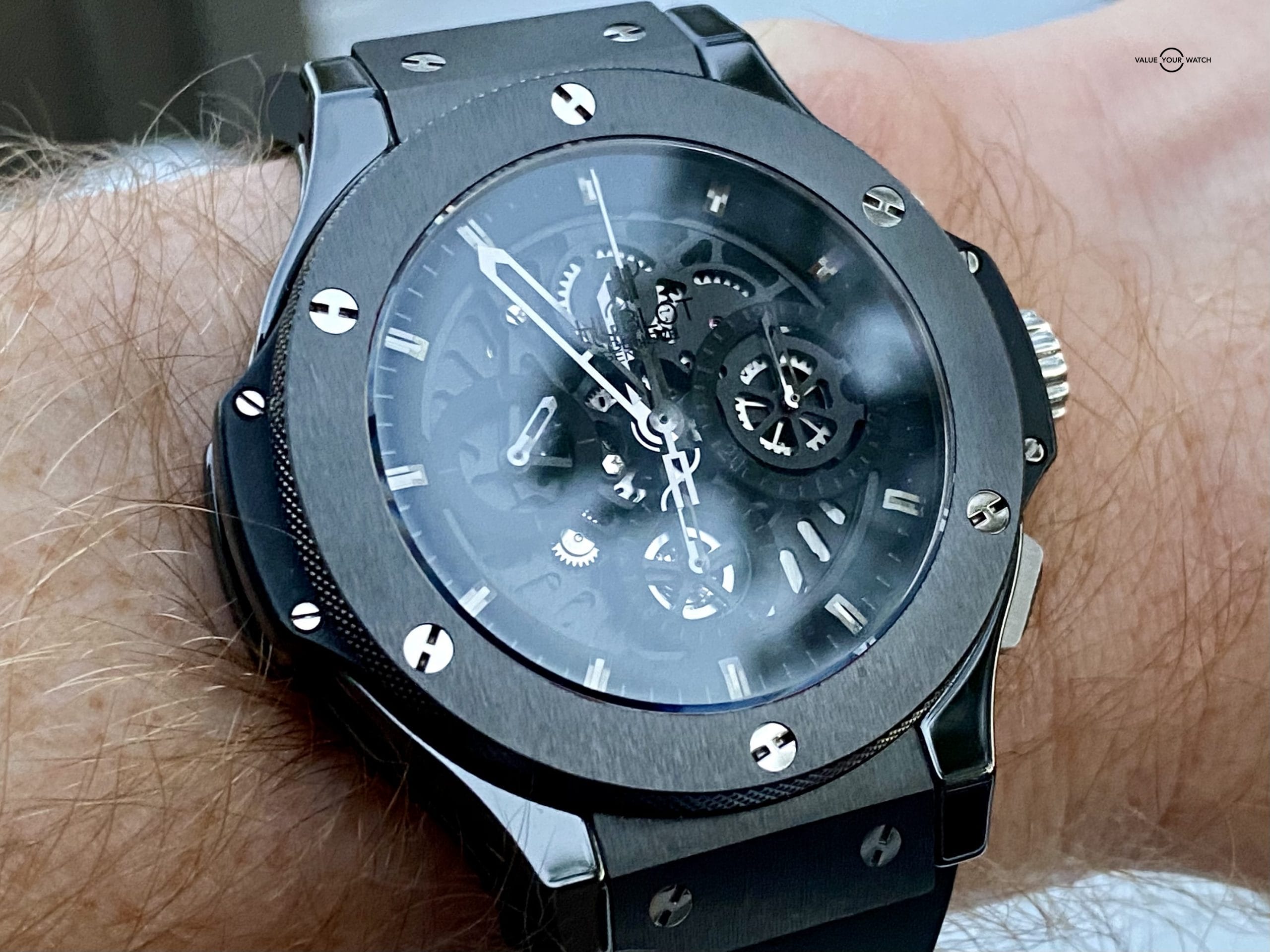 Hublot Big Bang Aero Bang Black Ceramic Titanium Box/Papers MINT! 310.CM.1110.RX - Image 12
