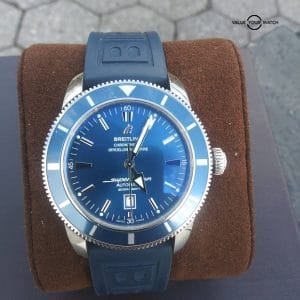 Breitling Super Ocean Heritage 46mm A17320 Blue Dial with Box and Papers