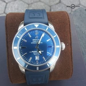 Breitling Super Ocean Heritage 46mm A17320 Blue Dial with Box and Papers