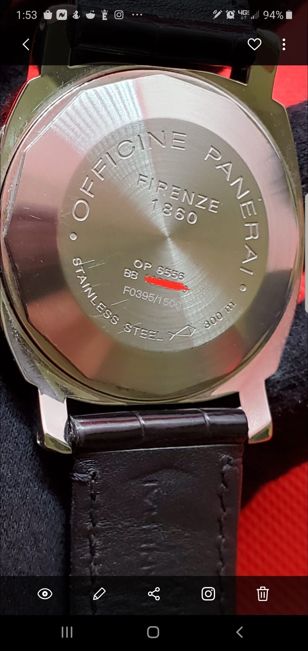 Panerai 00090 Pam 90 Power Reserve - Image 6