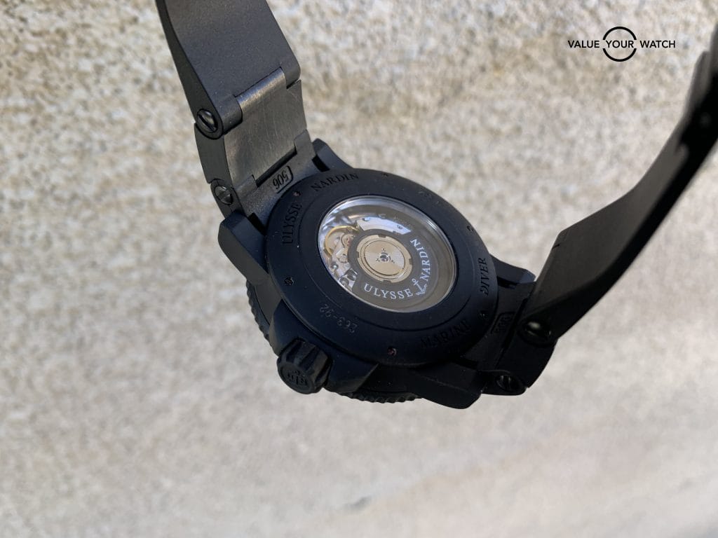 Ulysse Nardin Maxi Marine Black Sea 263-92-3c/924 46MM w/Boxes $9900 MSRP - Image 4