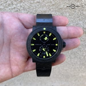 Ulysse Nardin Maxi Marine Black Sea 263-92-3c/924 46MM w/Boxes $9900 MSRP