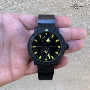 Ulysse Nardin Maxi Marine Black Sea 263-92-3c/924 46MM w/Boxes $9900 MSRP