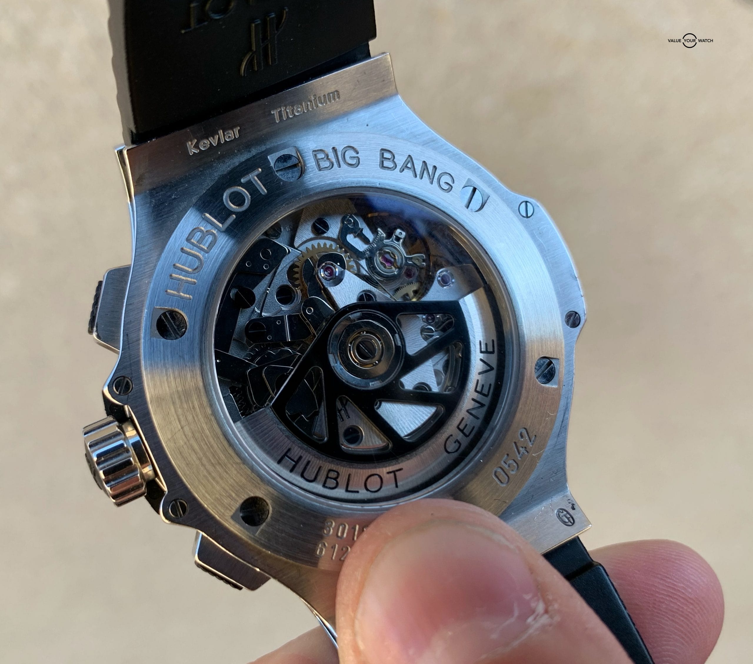 Hublot Big Bang Chronograph 44MM 301.SX.130.RX w/ Box & Card Stainless $13K MSRP - Image 4