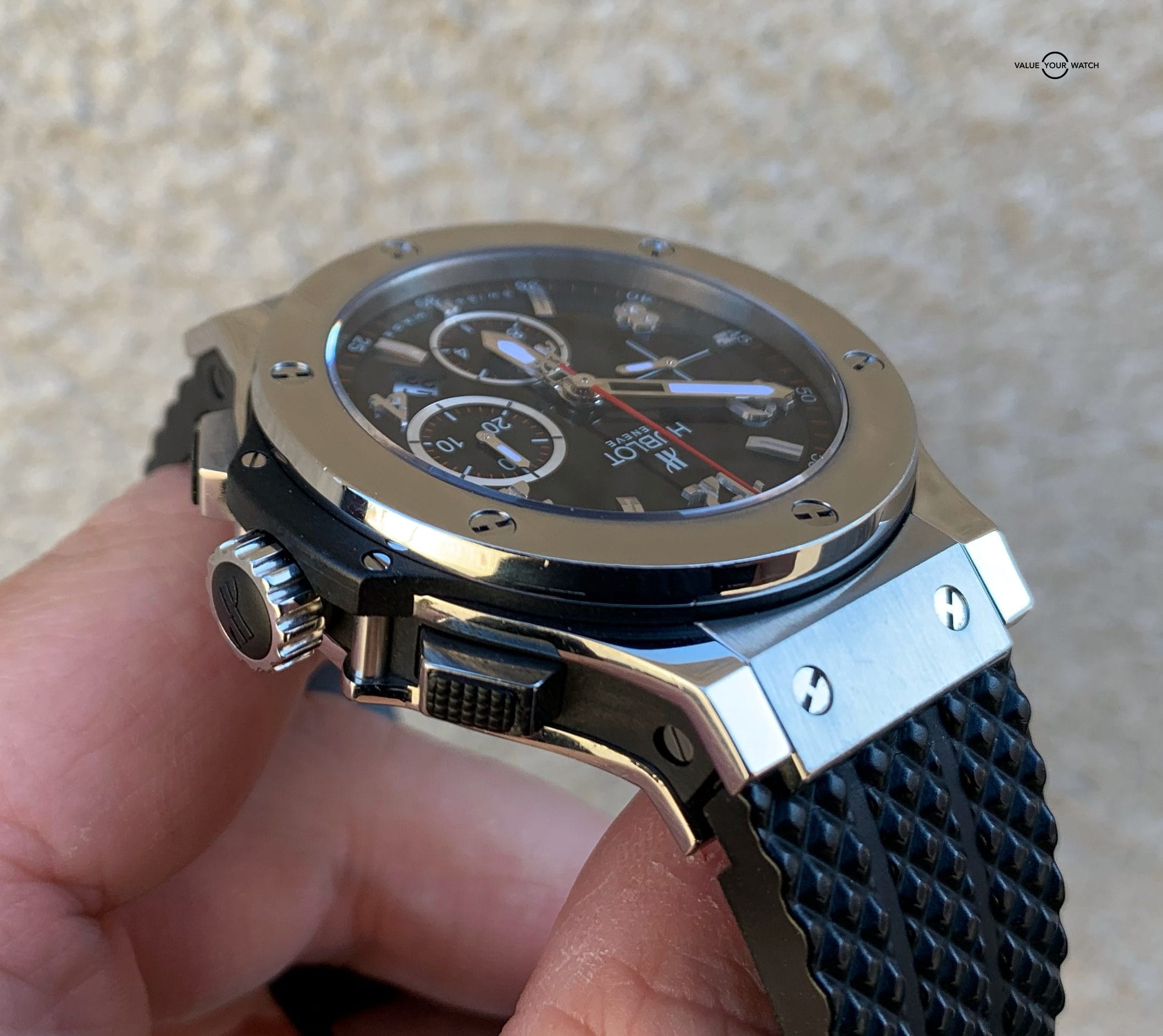 Hublot Big Bang Chronograph 44MM 301.SX.130.RX w/ Box & Card Stainless $13K MSRP - Image 8