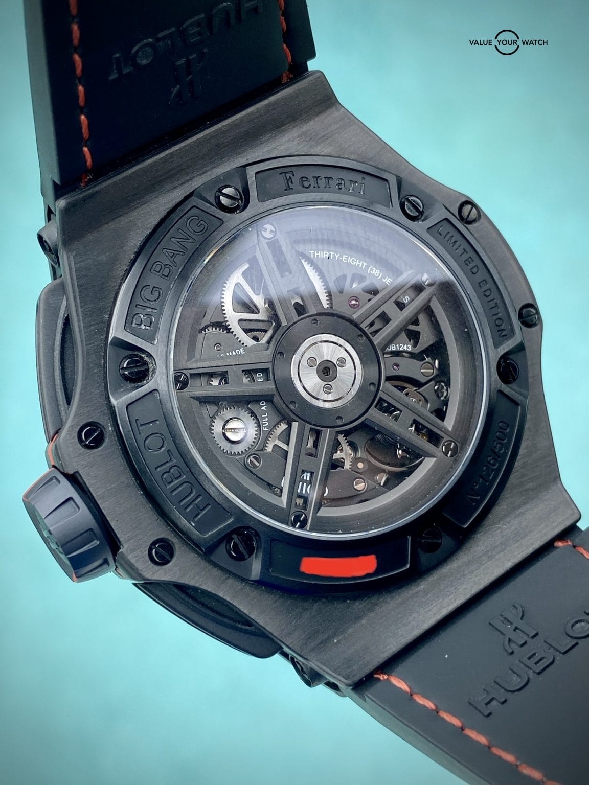 Hublot Big Bang Unico Ferrari Limited Edition Carbon Fiber 45MM 402.QU.0113.WR - Image 3