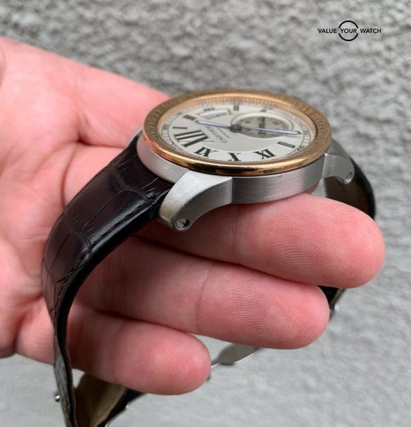 Cartier Calibre de Cartier W7100011 18KT Rose Gold w/ Box $11K MSRP - Image 5