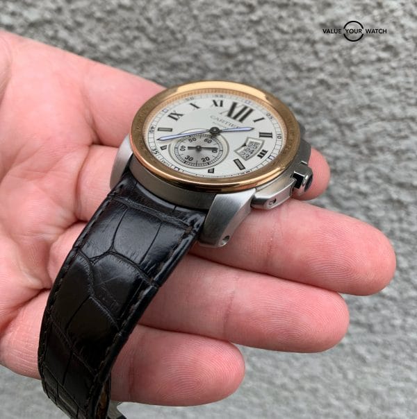 Cartier Calibre de Cartier W7100011 18KT Rose Gold w/ Box $11K MSRP - Image 6