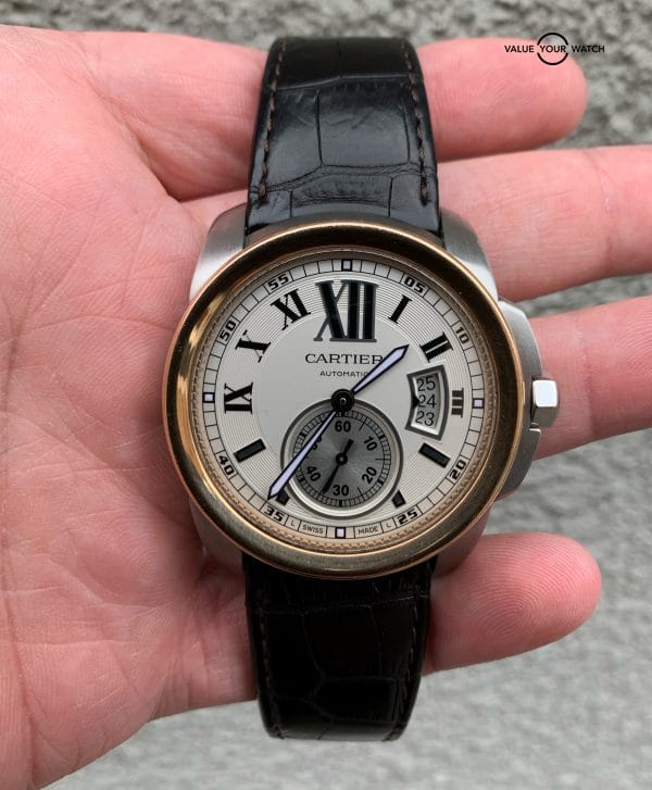 Cartier Calibre de Cartier W7100011 18KT Rose Gold w/ Box $11K MSRP - Image 4