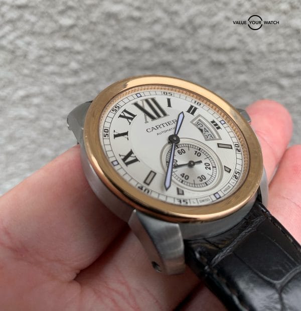 Cartier Calibre de Cartier W7100011 18KT Rose Gold w/ Box $11K MSRP - Image 8