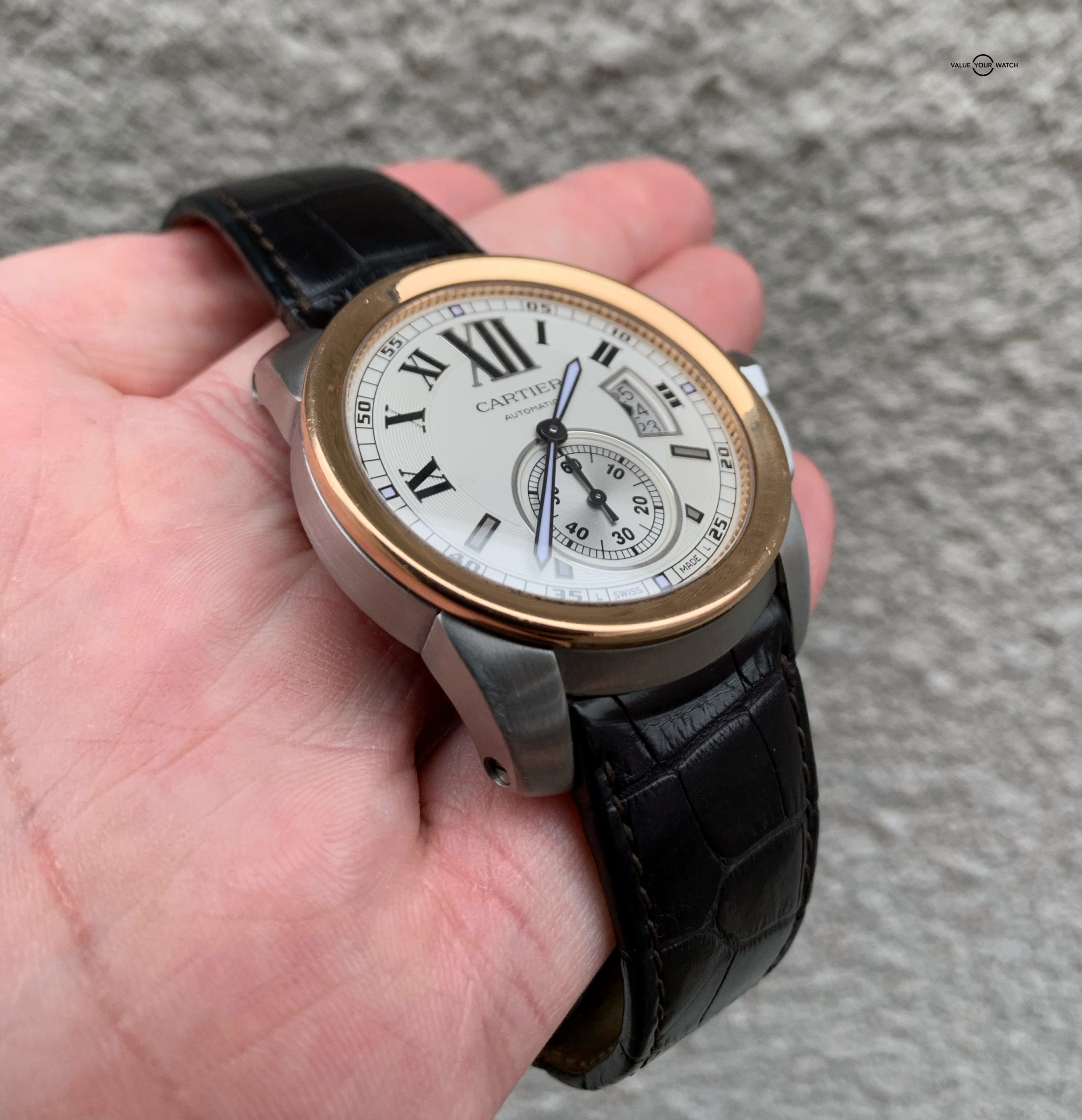 Cartier Calibre de Cartier W7100011 18KT Rose Gold w/ Box $11K MSRP - Image 10