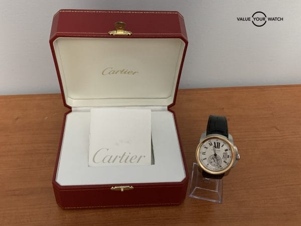 Cartier Calibre de Cartier W7100011 18KT Rose Gold w/ Box $11K MSRP - Image 3