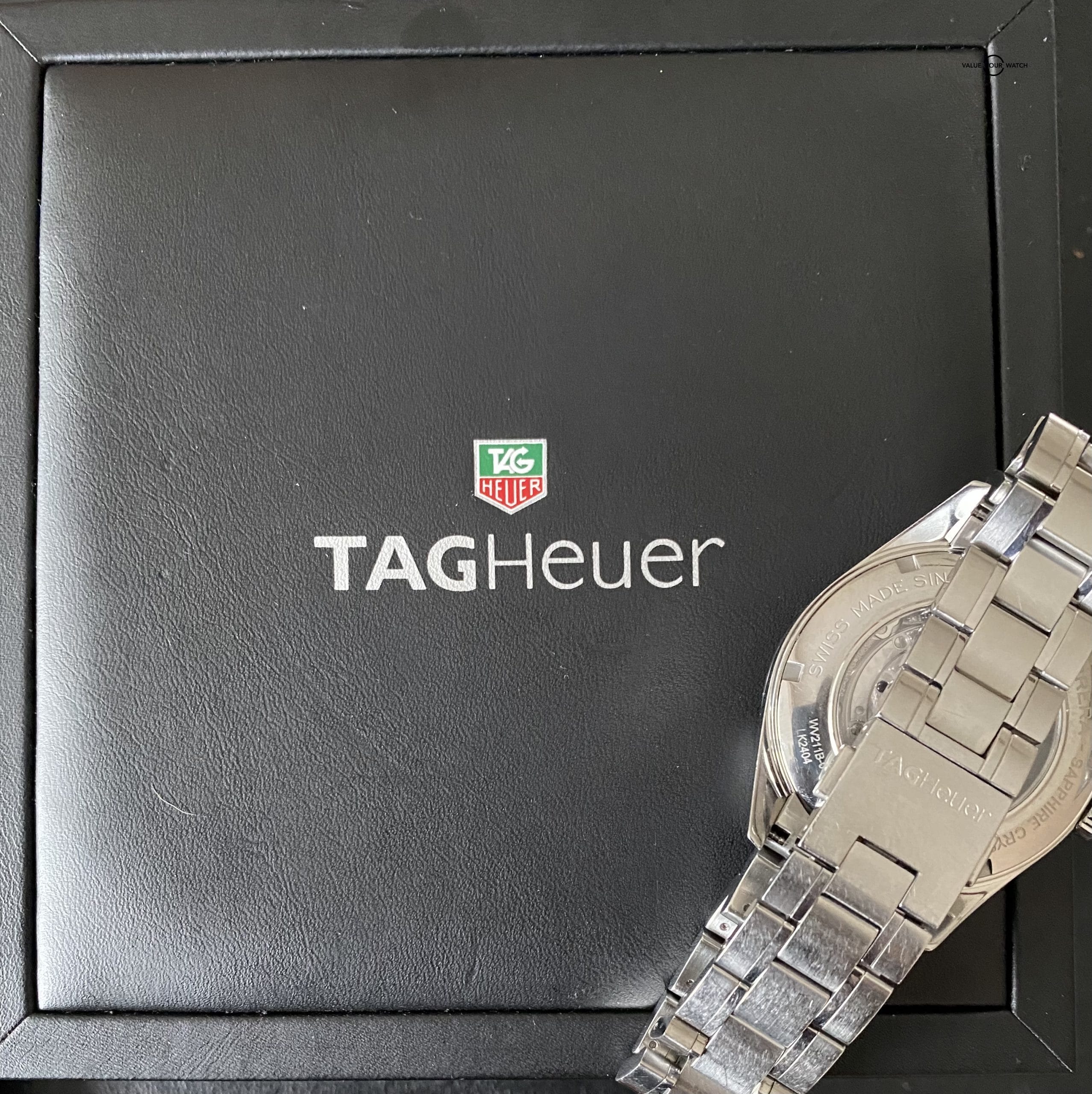 TAG Heuer Carrera Calibre 5 Automatic Black Dial - Image 4