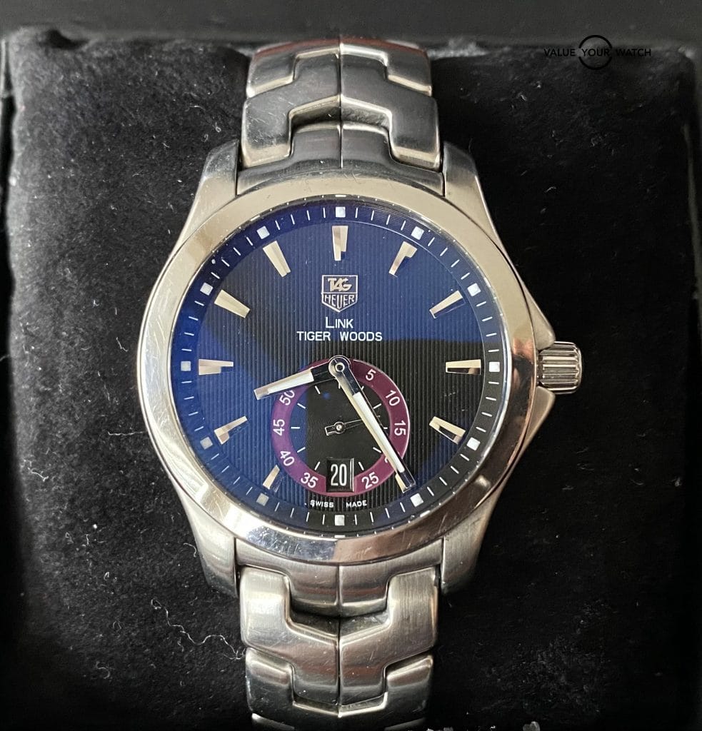 Tag heuer limited edition best sale tiger woods link automatic