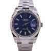 Rolex Datejust 41, Stainless Steel and 18k White Gold, Blue Dial, Ref# 126334
