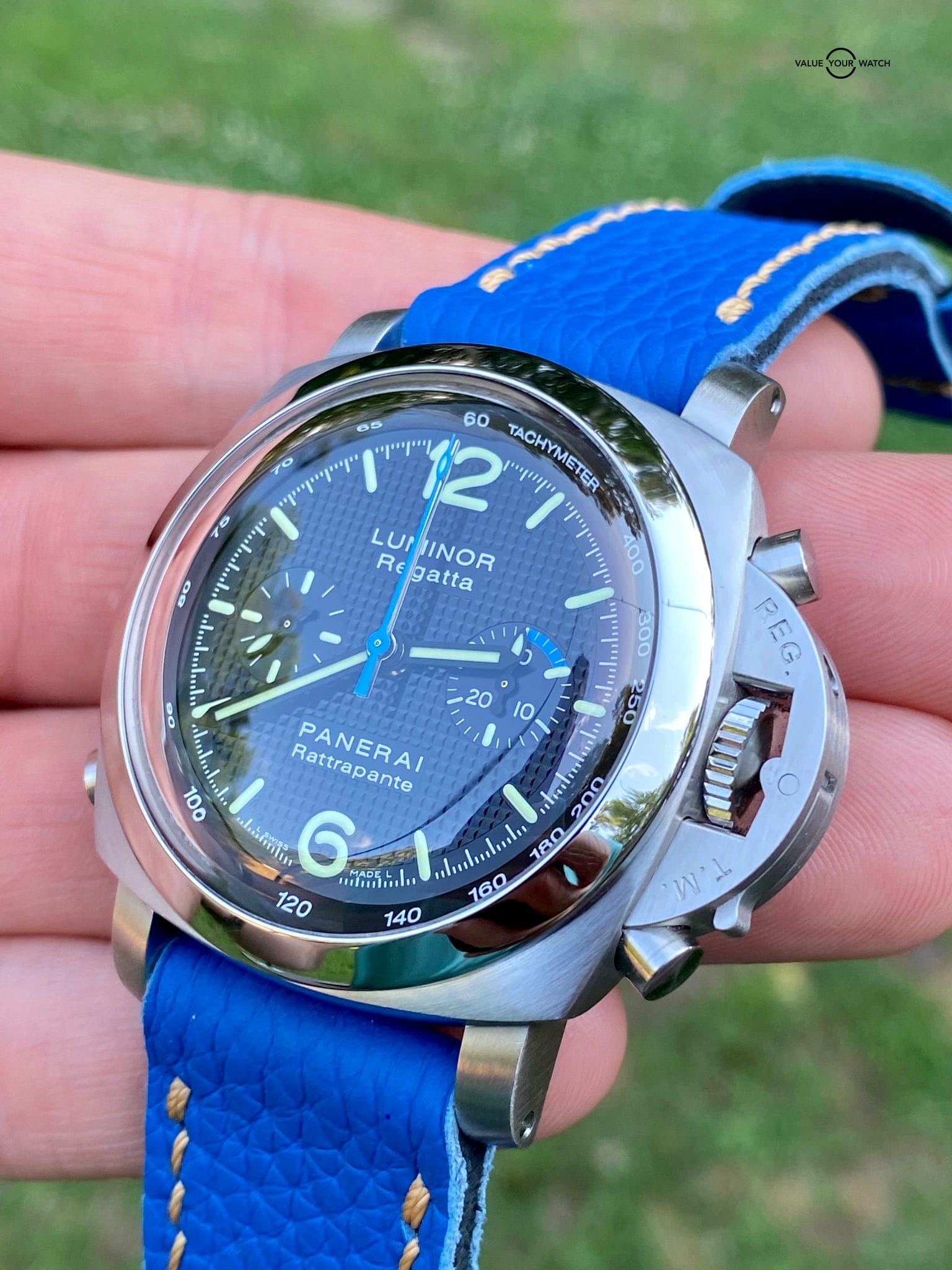 Panerai 286 Luminor Regatta Rantapante 214 500 Complete Set