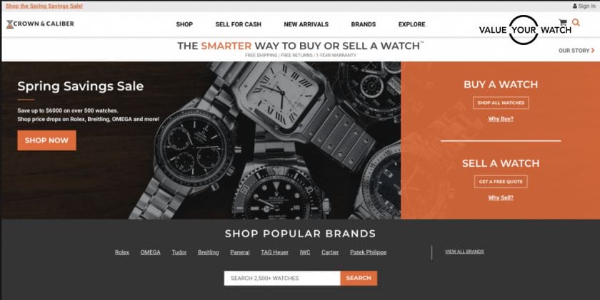 Best used top watch website