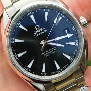 Omega Seamaster Aqua Terra Master Co-Axial Chronometer Black Dial 41.5mm Ref: 231.10.42.21.01.003. Comes W/ Boxes and cards