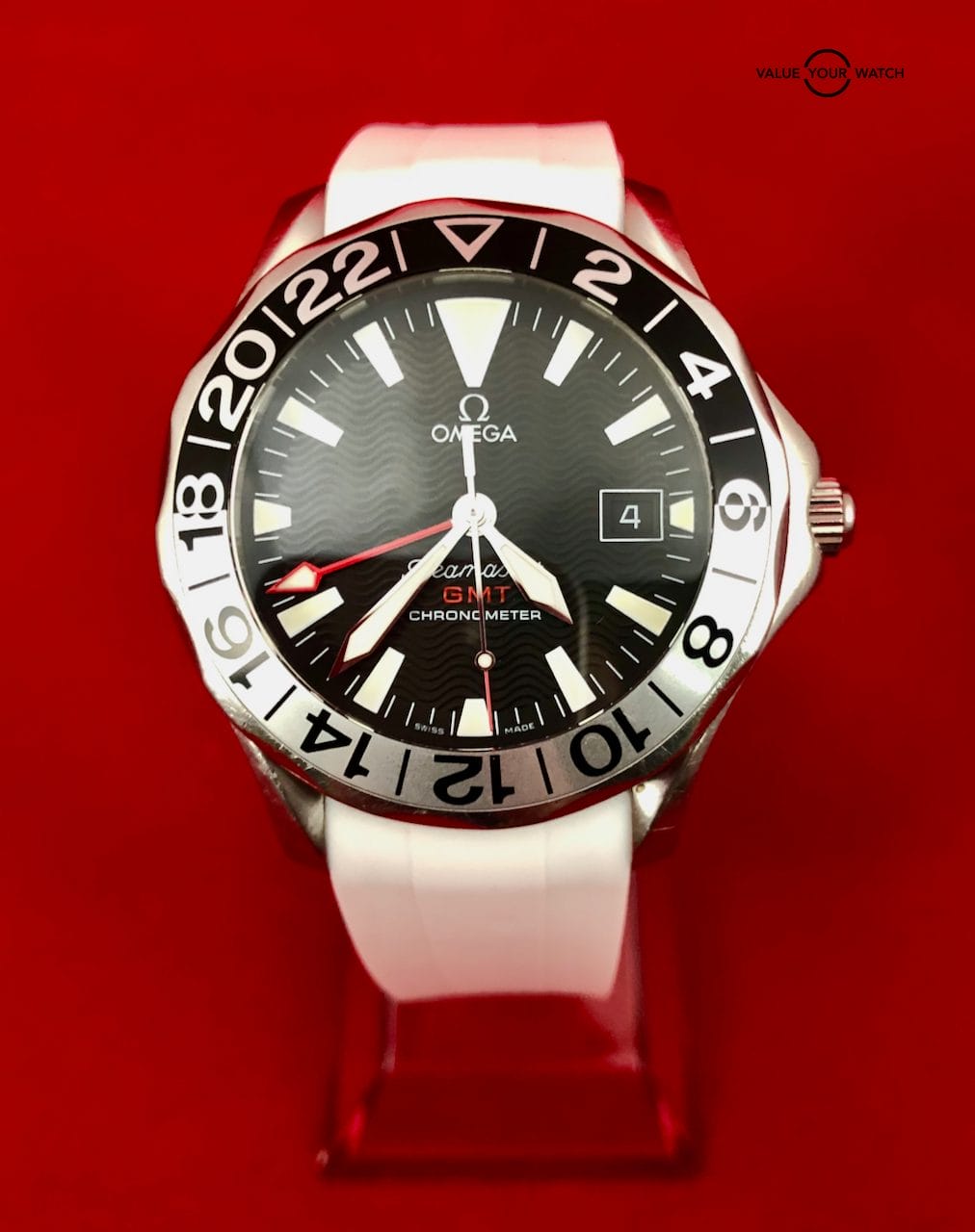 Omega Seamaster GMT 50th Anniversary 2534.50 Automatic Stainless Steel Box & Papers - Image 2