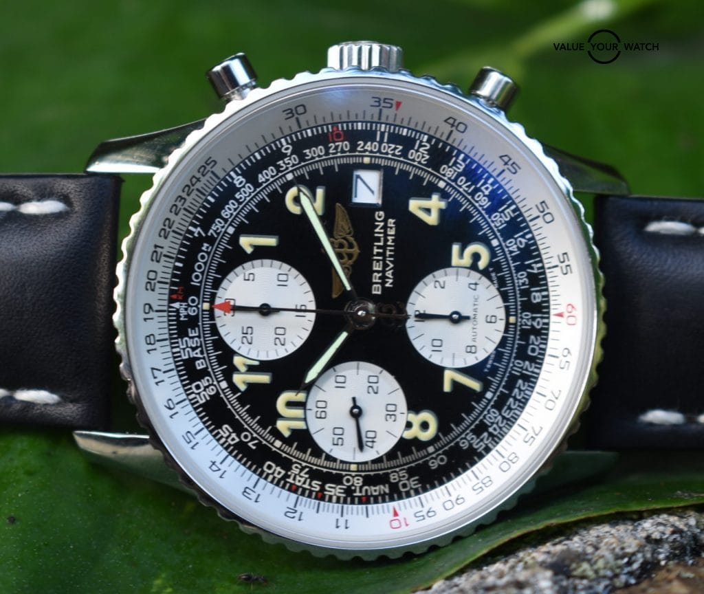 BREITLING Old Navitimer Steel Automatic Mens Watch A13022