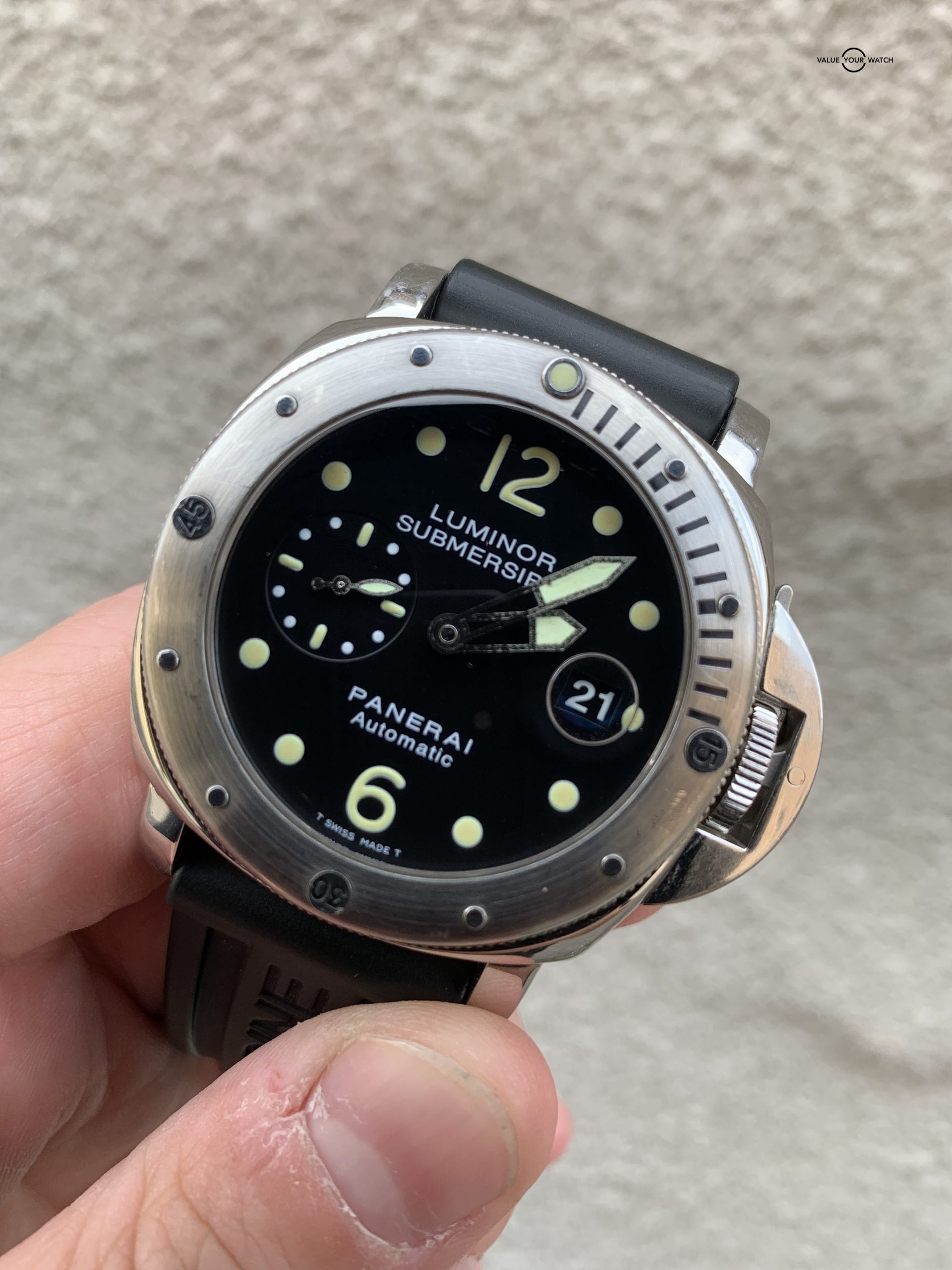 Panerai Luminor Submersible 00024 PAM24 44MM MSRP 7 200 Value