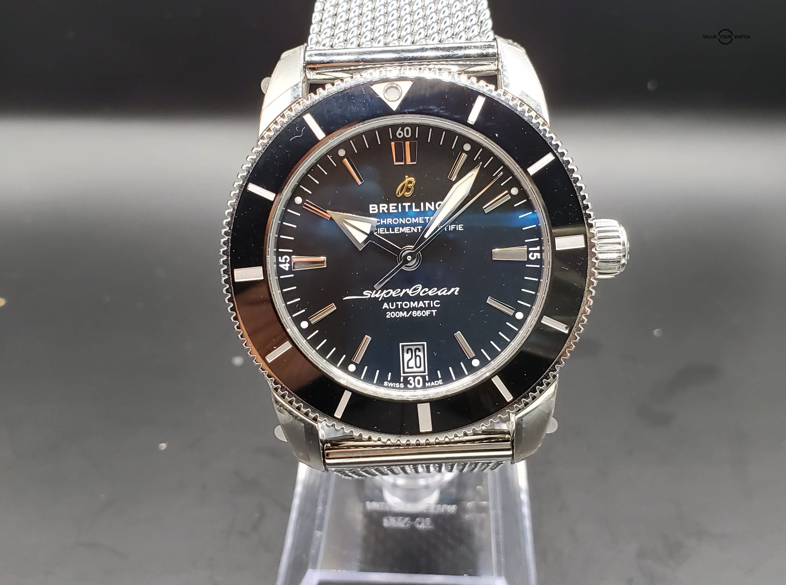 Breitling Superocean Heritage II 42mm Black Dial - Image 3