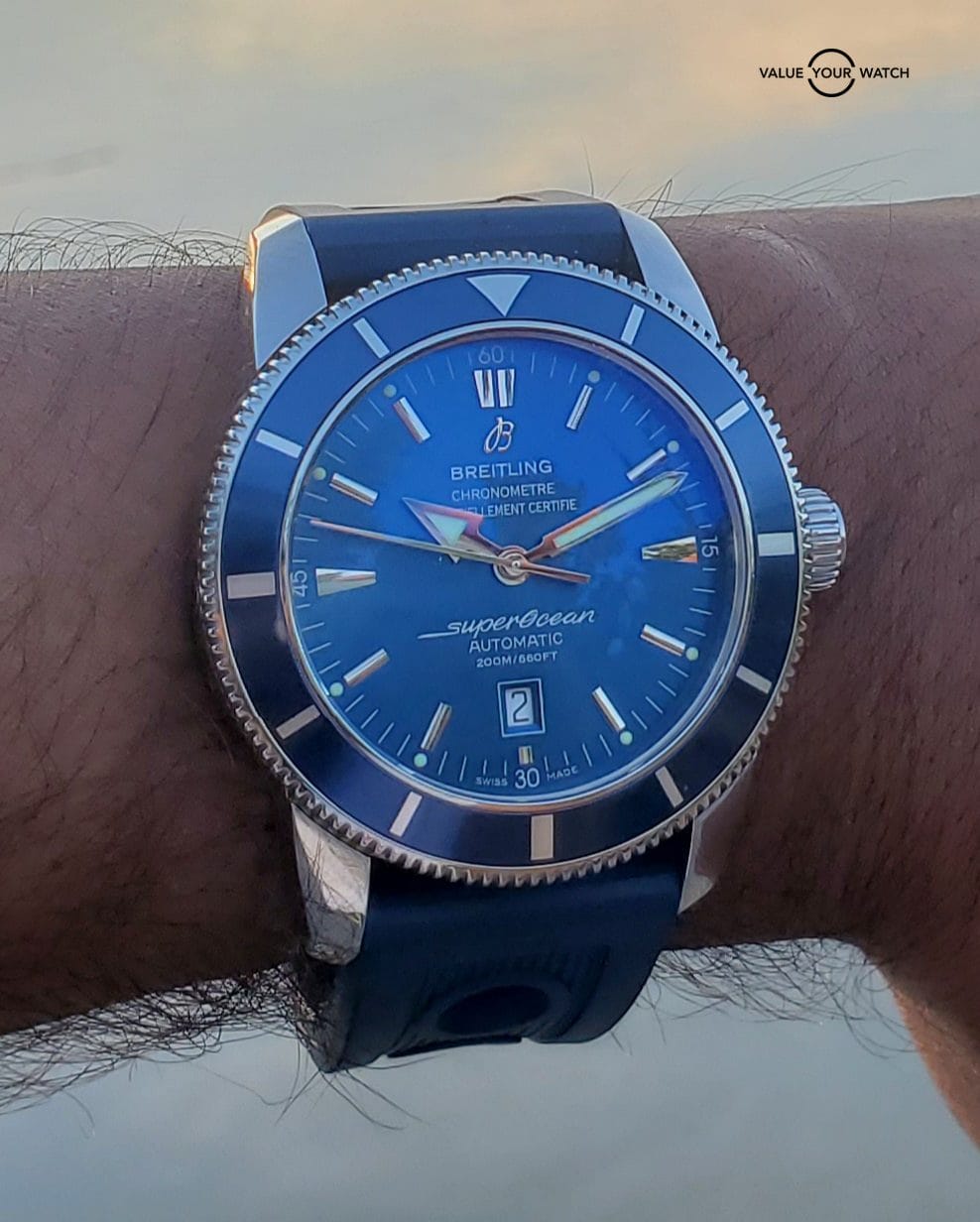 Breitling Super Ocean Heritage II 46mm (Blue Dial) - Image 2