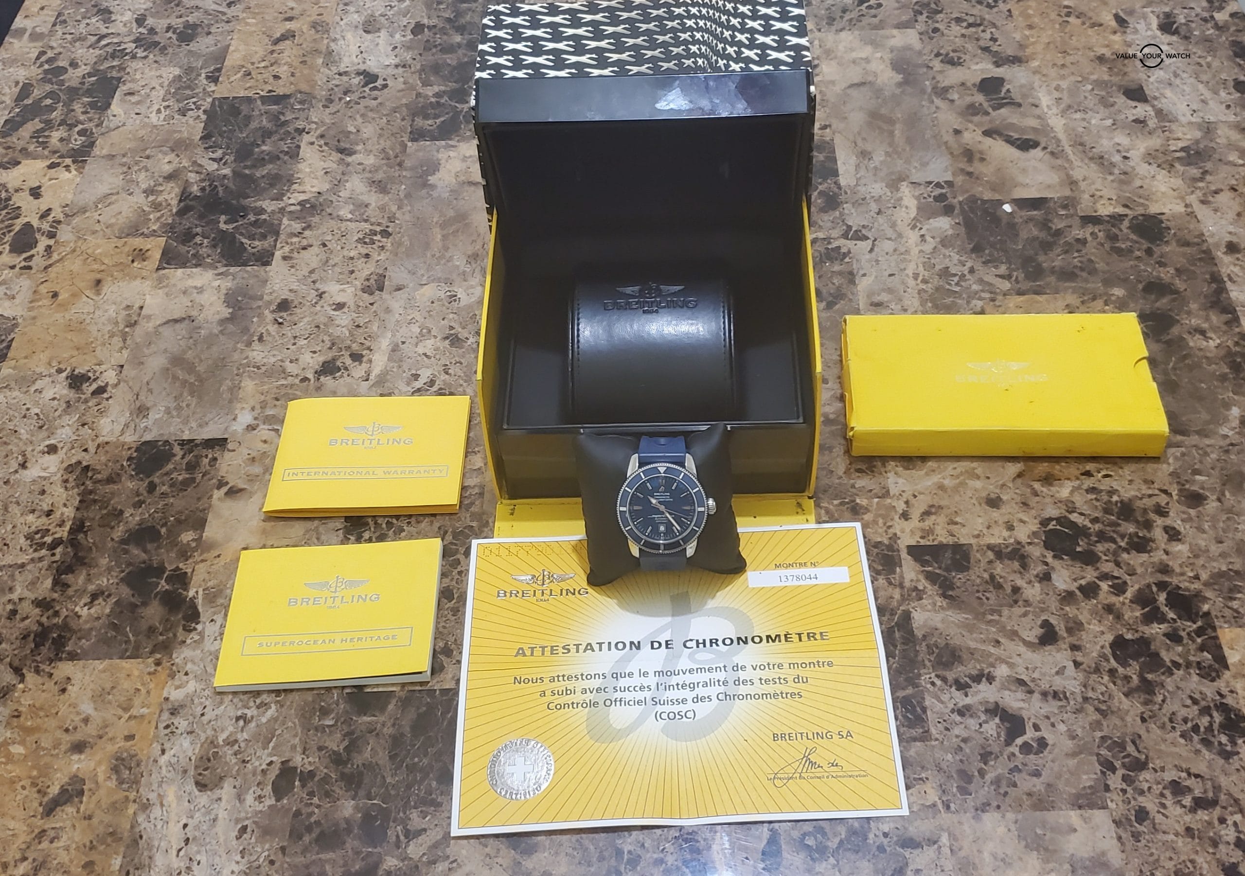 Breitling Super Ocean Heritage II 46mm (Blue Dial) - Image 7