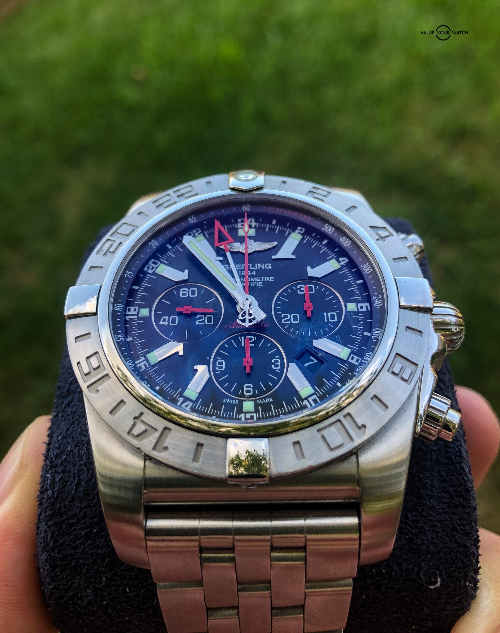 breitling chronomat gmt 47mm