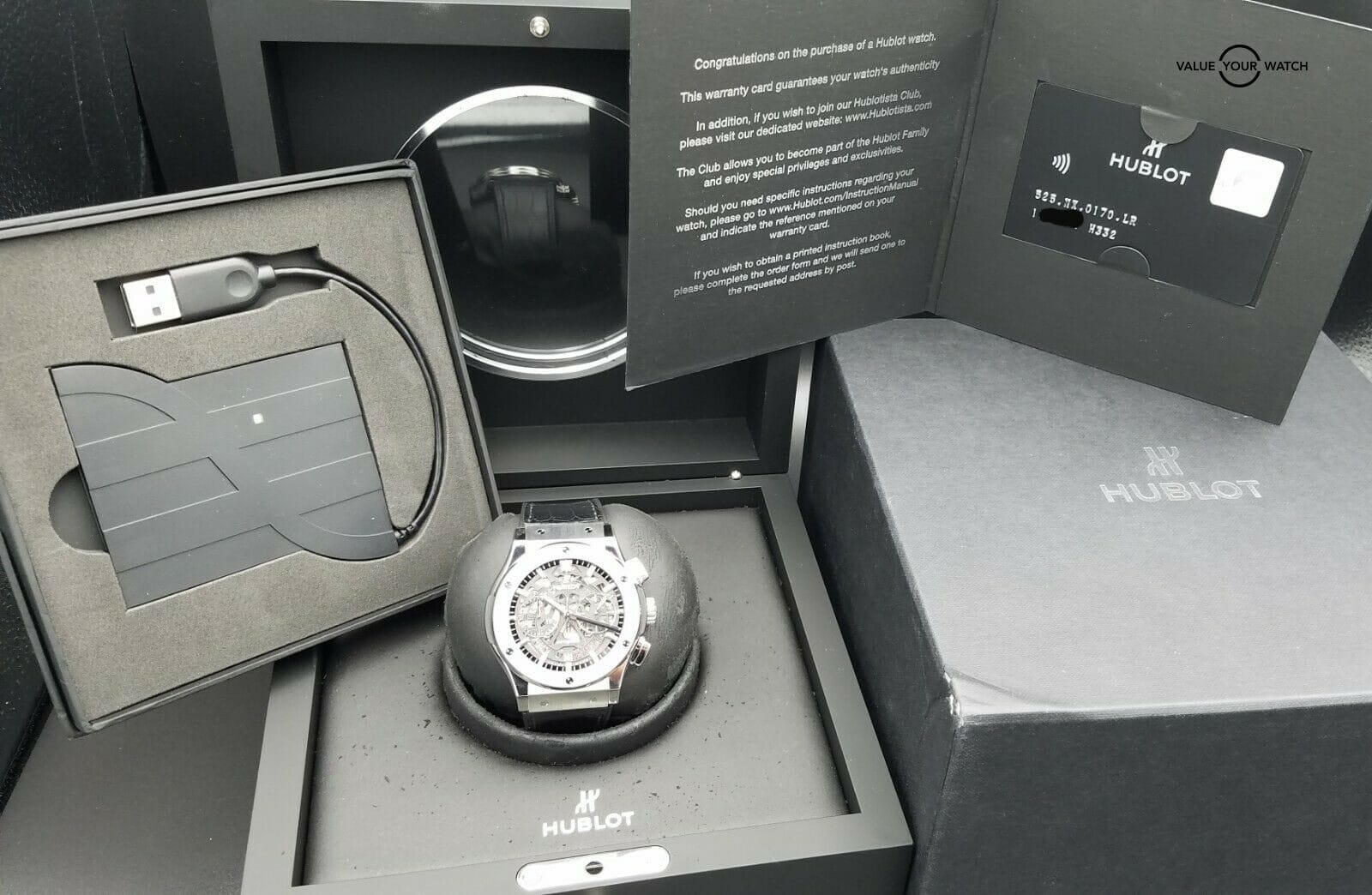 Hublot Classic Fusion Aerofusion TITANIUM 45mm complete set! - Image 11