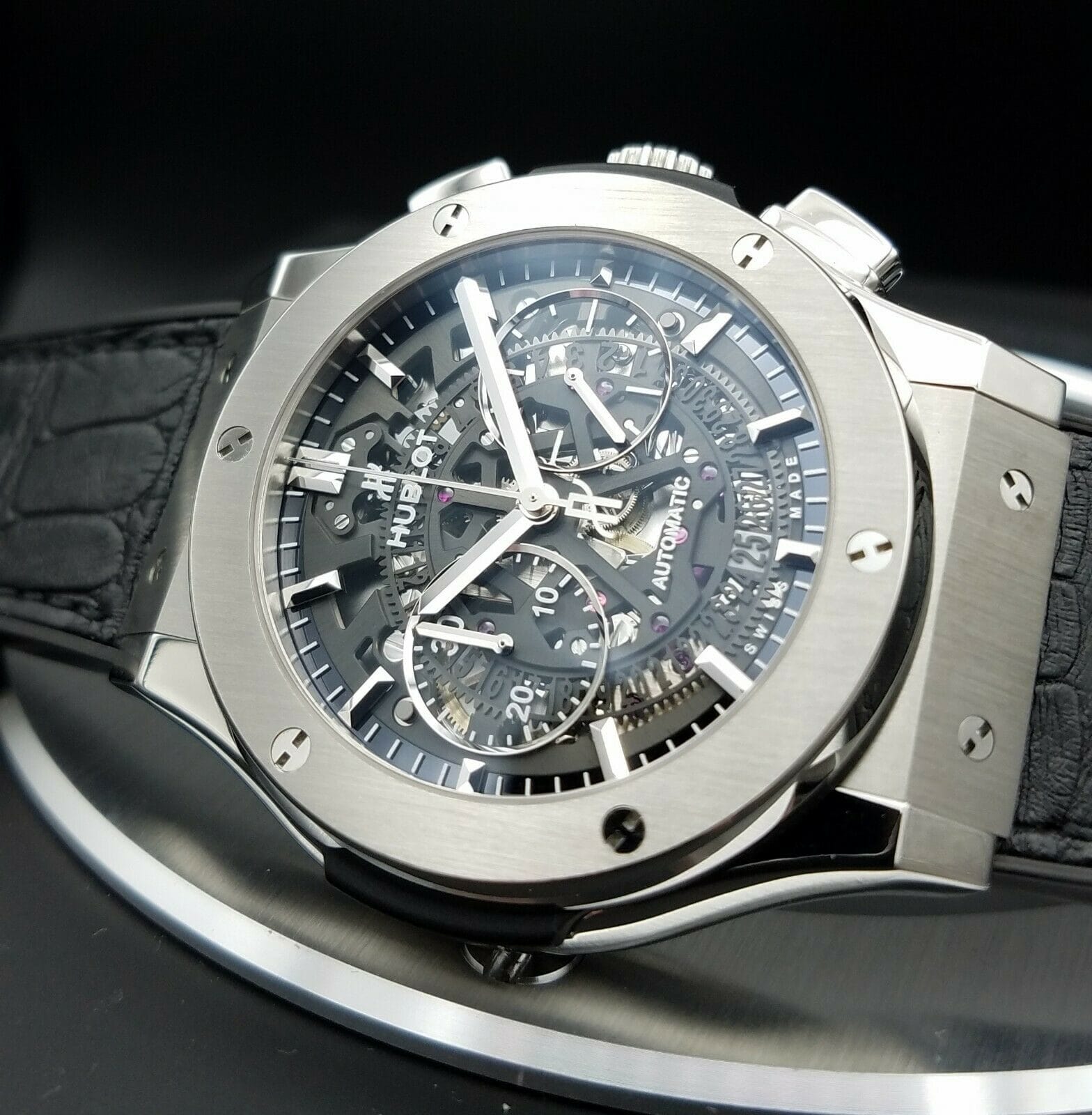 Hublot Classic Fusion Aerofusion TITANIUM 45mm complete set! - Image 4
