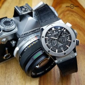 Hublot Classic Fusion Aerofusion TITANIUM 45mm complete set!