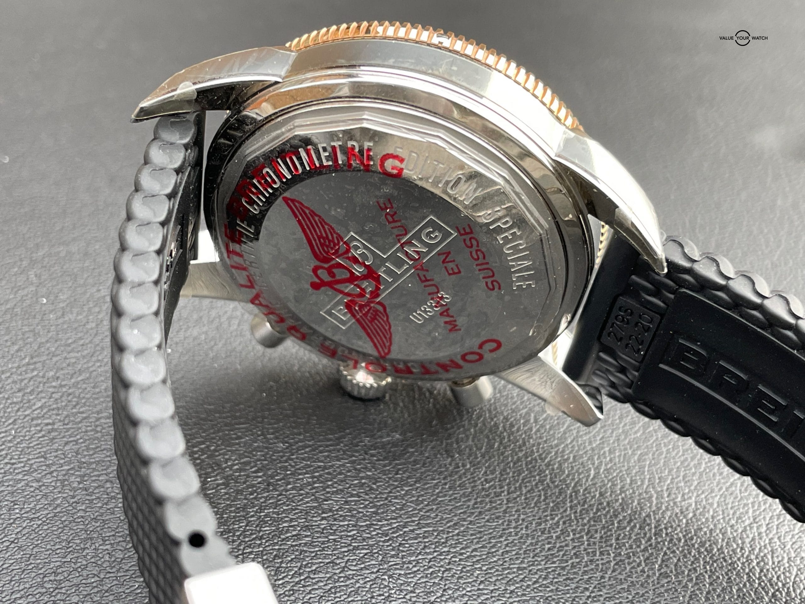 Breitling Superocean Heritage Chronograph 44 Stainless and 18K Red Gold U13313121B1A1 Complete LNIB - Image 7