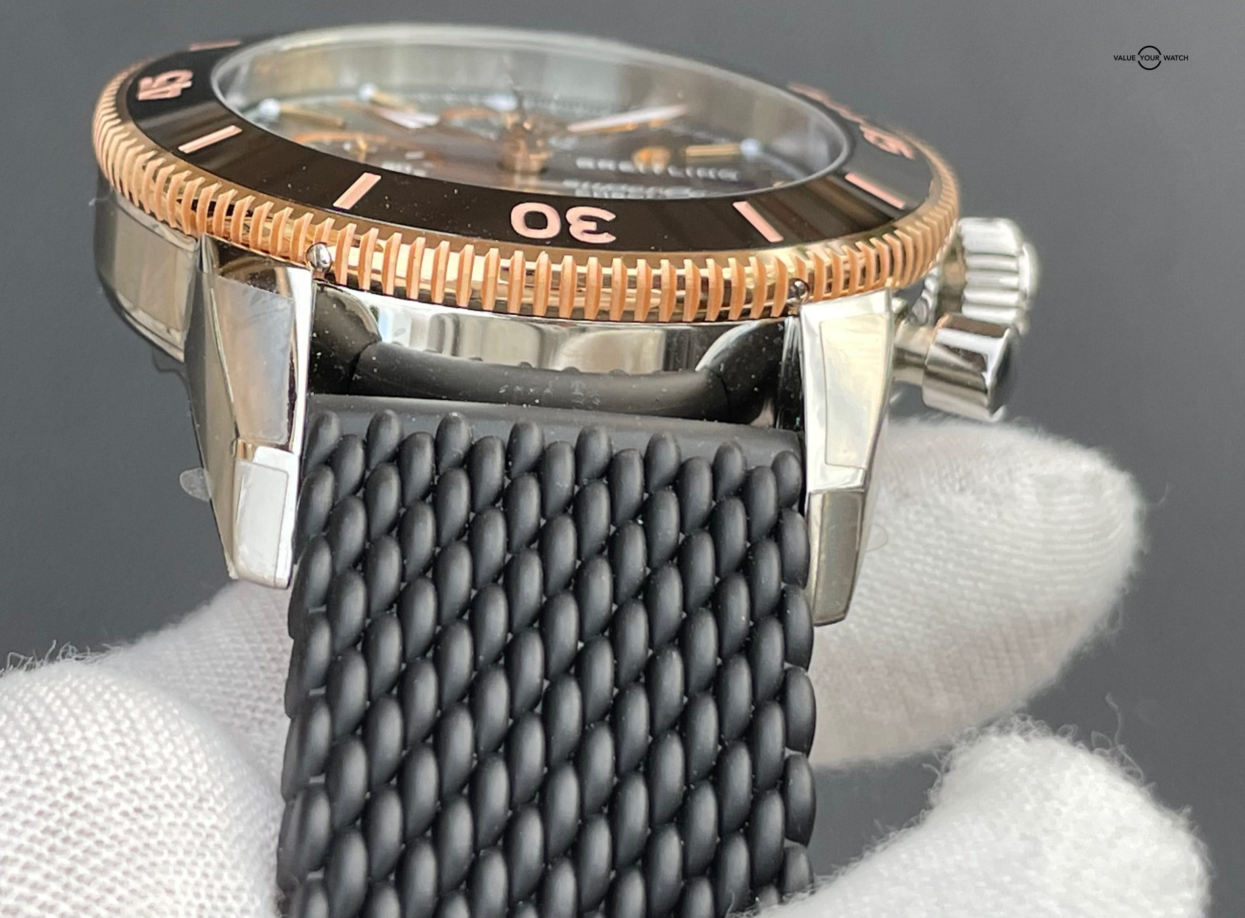 Breitling Superocean Heritage Chronograph 44 Stainless and 18K Red Gold U13313121B1A1 Complete LNIB - Image 2