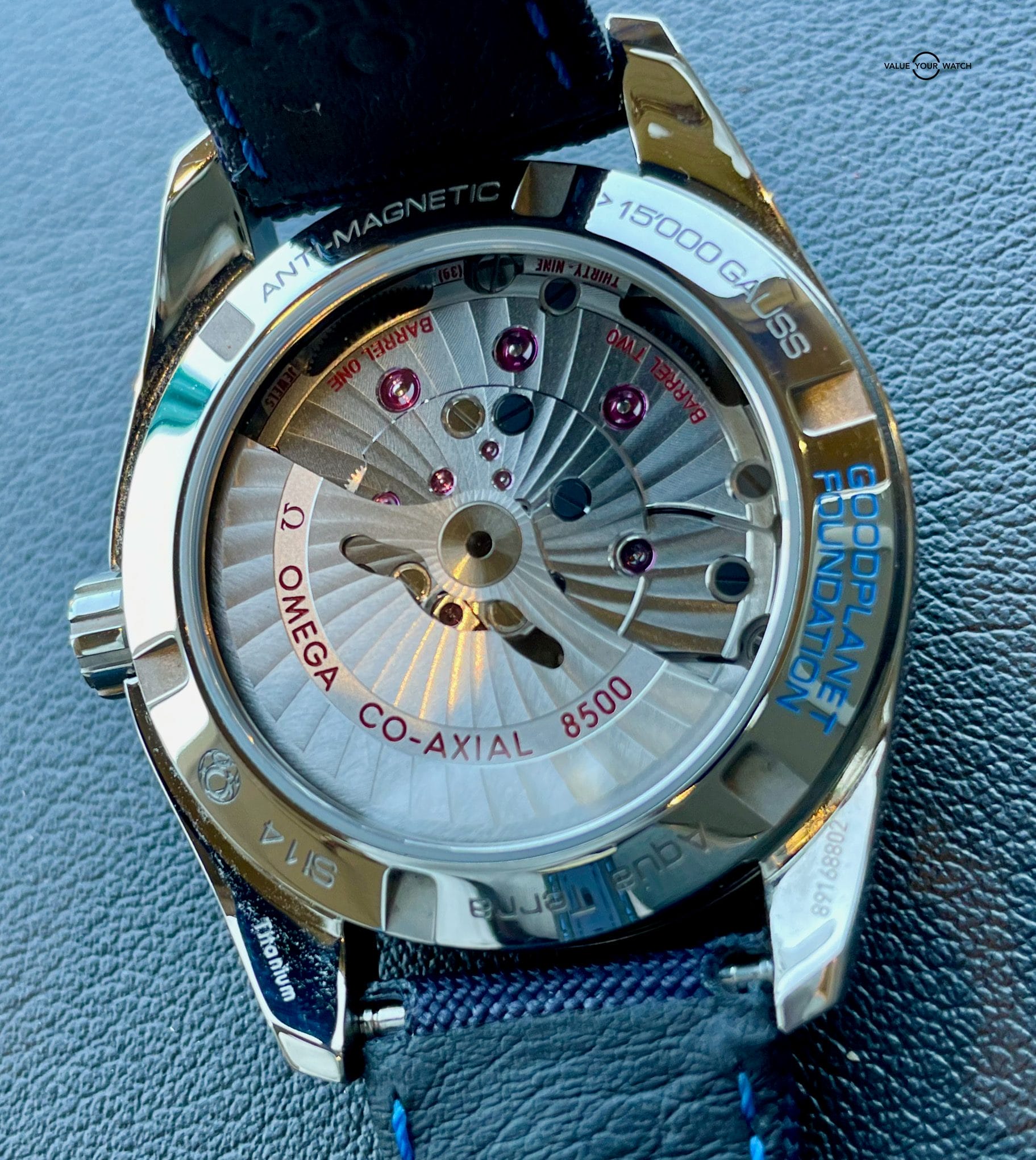 AQUA TERRA 150M MASTER CO‑AXIAL CHRONOMETER 38.5 MM TITANIUM 231.92.39.21.04.001 - Image 3