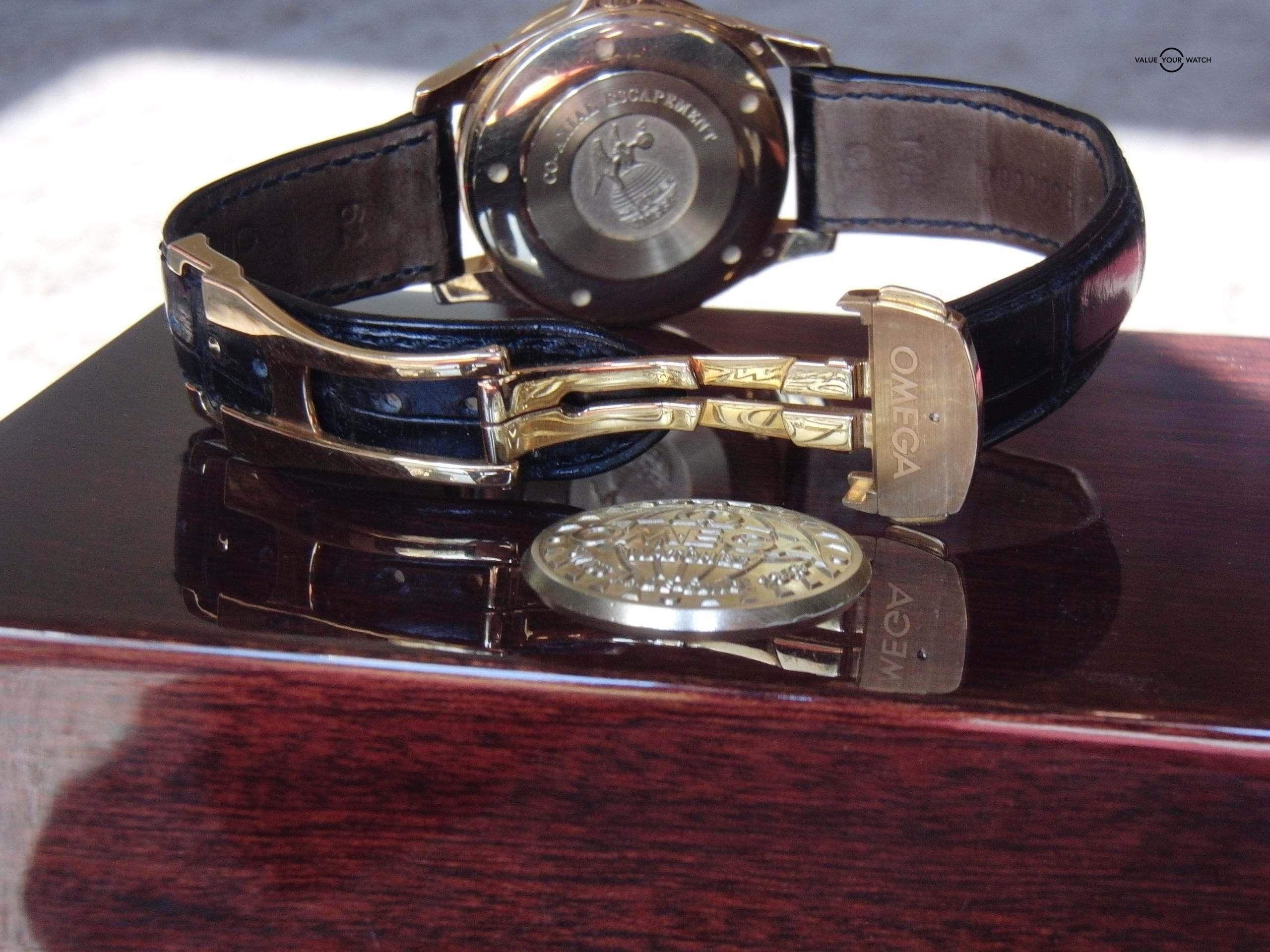 OMEGA De Ville 18K Gold 4631.31.31 - Image 4