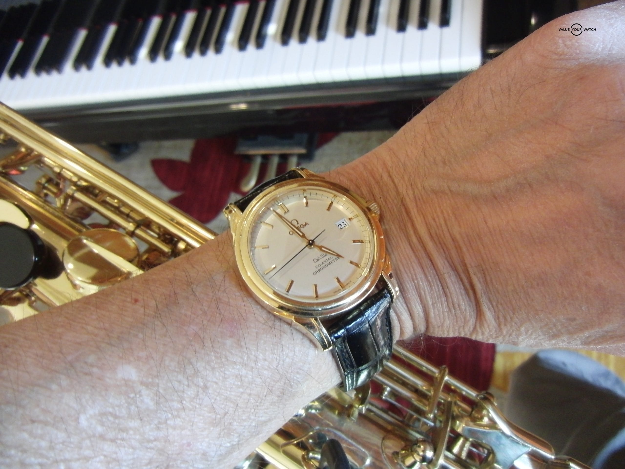 OMEGA De Ville 18K Gold 4631.31.31 - Image 3