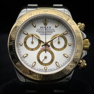 Rolex Daytona 2005 Two-Tone Stainless Steel/Yellow Gold Full Set + 2-year Warranty!