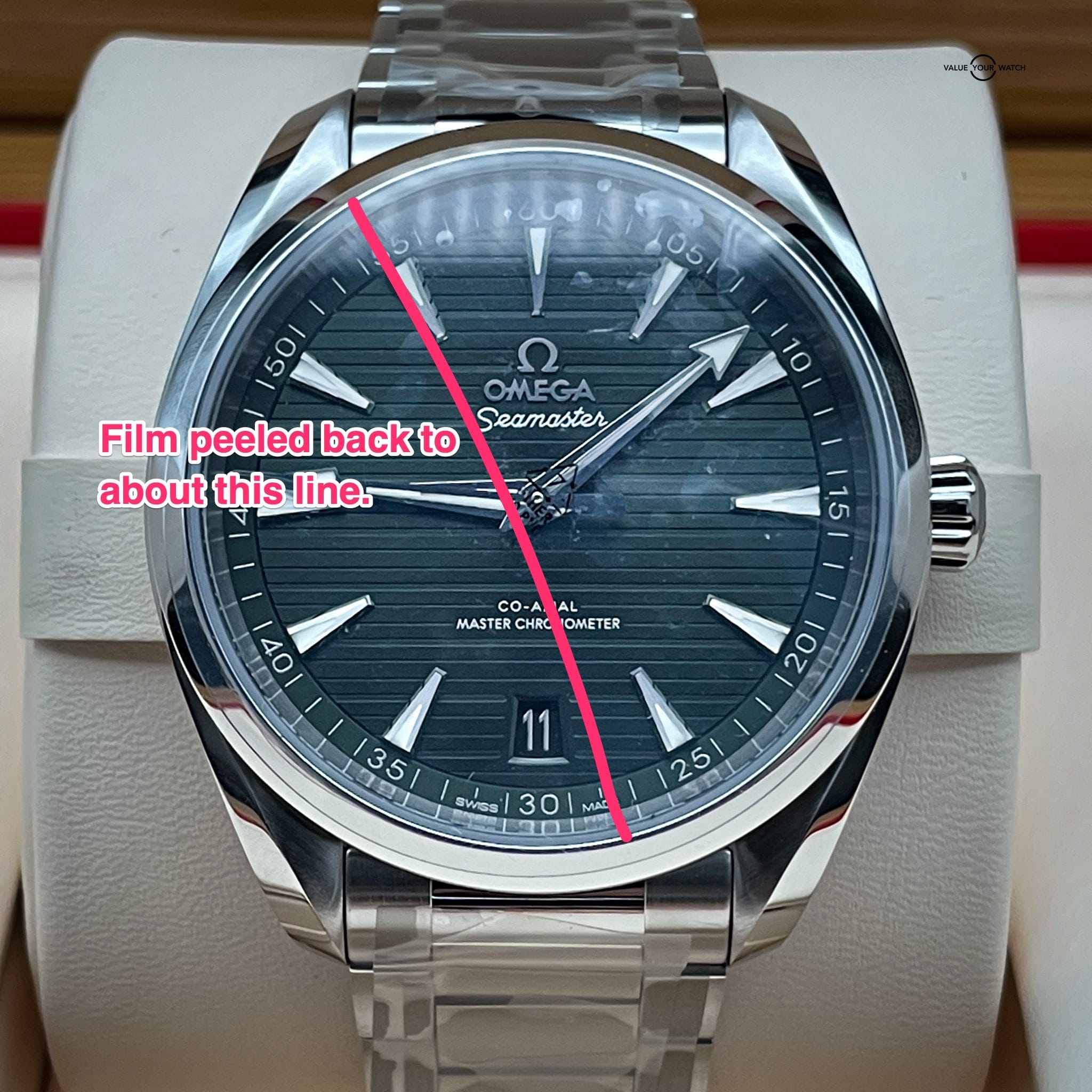Omega Seamaster Aqua Terra Green - Image 2
