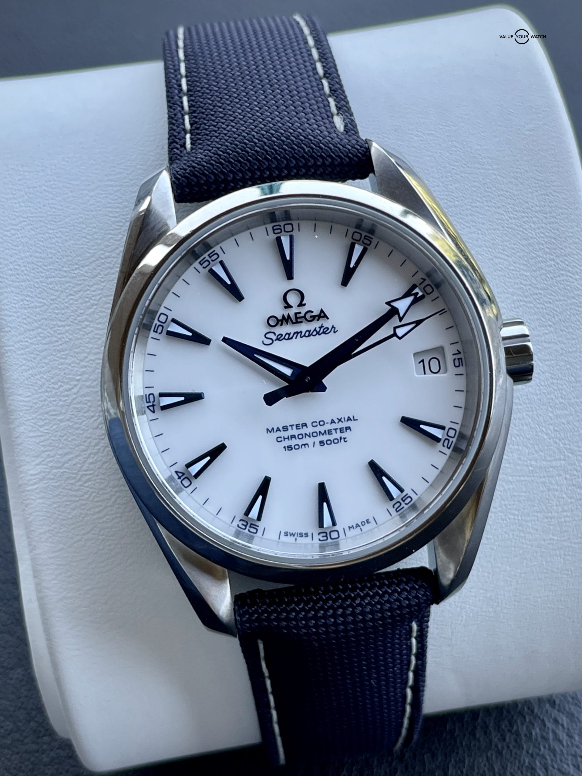 AQUA TERRA 150M MASTER CO‑AXIAL CHRONOMETER 38.5 MM TITANIUM 231.92.39.21.04.001