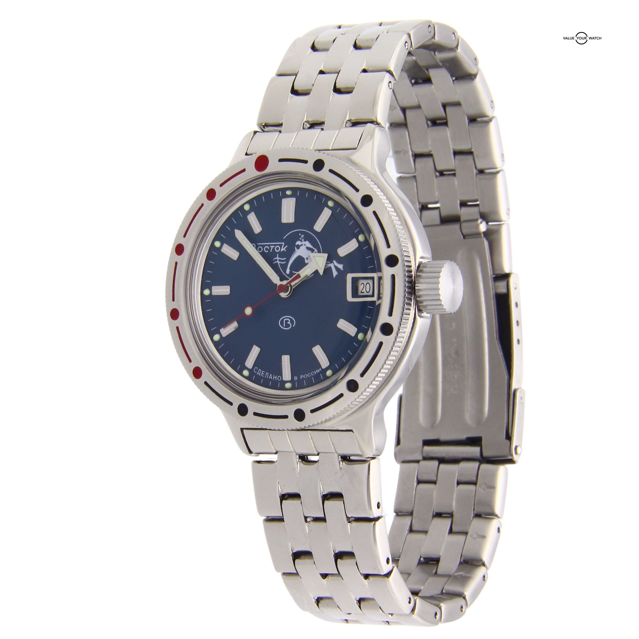 Vostok Amphibian #420059 Automatic 200WR Watch