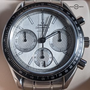 Omega Speedmaster Racing Co-axial Silver Dial Complete Set 326.32.40.50.02.001