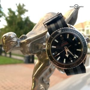 Omega Seamaster Planet Ocean 45.5mm Automatic Stainless Steel Box & Papers